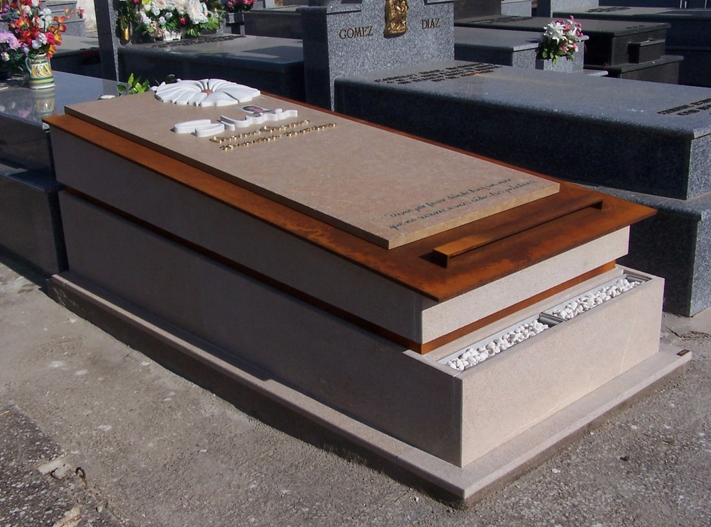 Tumba Acero Corten