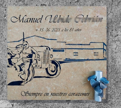 [LAP-SEN-008] Lápida Taller