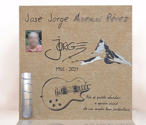 [LAP-ACC-002] Lápida Guitarra