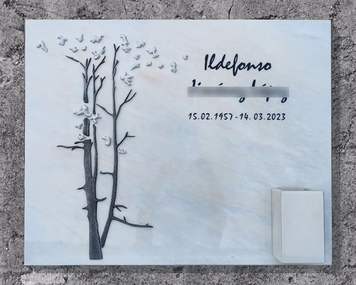 [LAP-MET-005] Lápida Bosque