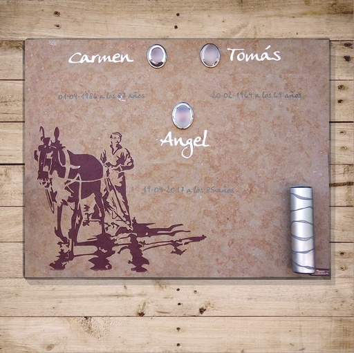 [LAP-SEN-017] Lápida Agricultor