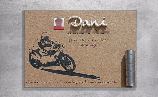 [LAP-SEN-020] Lápida Motorista