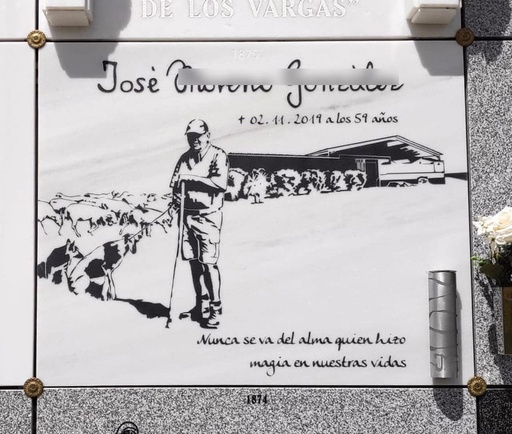 [LAP-SEN-021] Lápida Pastor