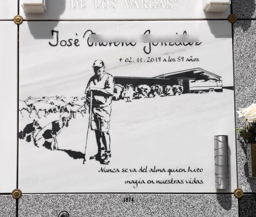 [LAP-SEN-001] Lápida Pastor